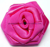 Artificial Satin Rose Flower Rose Ribbon Bows for Garment Accessories