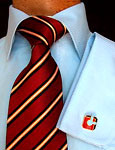 New Design Men's Fashionable Woven Silk Tie