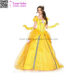 Women's Deluxe Beauty and The Beast's Princess Belle Ball Gown Sexy Costume
