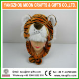 Plush Tiger Animal Winter Hat with Earflap