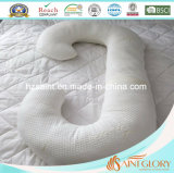 Hot Sale Bamboo Maternity Pregnancy J Shaped Pillow with Zipper