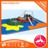 Preschool Outdoor Wooden and Stainless Steel Material Playground Equipment