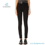 Super-Stretch High-Waisted Skinny Women Denim Jeans with Black by Fly Jeans