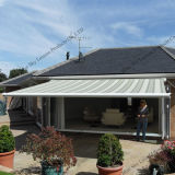 Metal Polyester Folding Awning for Balcony (B4100)