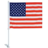 Customized Polyester Car Window Flags American Flag