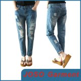 Women Tear Denim Jeans (JC1121)