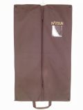 Custom Brown Non Woven Garment Suit Bag