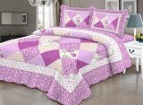 3 PCS American Style Classic Design Patchwork Collection Quilted Comforter Coverlete Set