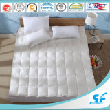 2-4cm Goose Feather Fill and Cotton Mattress Topper
