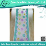 Baby Diaper Raw Materials Breathable Cloth-Like Laminated Film with 26GSM