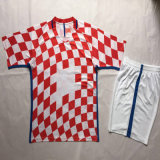 2016 2017 Croatia Red Soccer Kits, Football Tshirts and Short