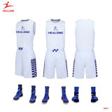 Healong Sportswear 2018 New Design Sublimation Basketball Jersey