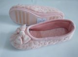 Winter Ladies Soft Soles Home Plush Ballet Slippers with Non Slip