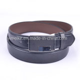 Inner Alloy Buckle with Double Stitch Casual Leather PU Belt