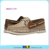 Best Sale Leather Boat Shoes with Shoe Lace