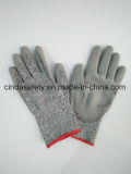 Anti-Cut-5 Polyurethane Safety Working Gloves