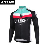 Customized Sublimated Compression Long Sleeve Cycling Shirt for Winter