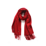 Popular Wine Red Wool Winter Long Shawl (LS-ACW-1002)