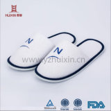 Good Quality White Coral Fleece Hotel / Indoor Slippers