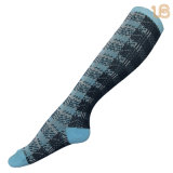 Woman Special Pattern colorful Long High Sock