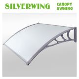Polycarbonate Door Awnings Roof Aluminum Corner Canopy for Balcony (YY-B)