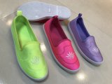 Colorful Loafers Fashion Injection Outsole Flat Women Casual Shoes