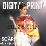 Custom Made Digital Print Scarf (m051)