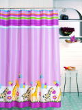 Polyester Shower Curtain, Textile Shower Curtain, Textile Bath Curtain, Textile Bathroom Curtain