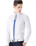 Men's Solid White Cotton Shirt
