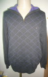 Men Turtle Neck Fashion Clothing by Knitting Whit Zipper (G-14-2)
