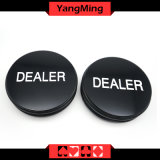 Texas Sculputre Poker Dealer Button Big Blind/Small Bilnd Dealer Button Mother of Pearl Shell Button (YM-DR01)