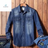 Fashion Popular Leisure Long Sleeves Men Denim Shirts by Fly Jeans