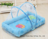 Portable Free Installation Baby Blue Mosquito Netting 100%Polyester Baby Home Bed Set