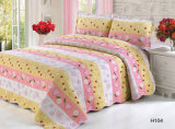 Customized Prewashed Durable Comfy Bedding Quilted 1-Piece Bedspread Coverlet Set for 77