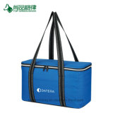 Durable 600d Polyester Double Zippered and Front Pocket Cooler Bag