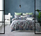 Luxury 100% Cotton Bedding Sets (Gem, Grey)