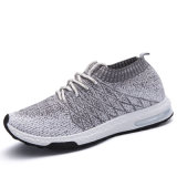2017 Hot Sale Used Lightweight Flyknit Mesh Mens Running Shoes