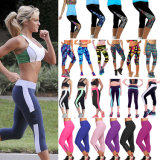 Womens Exercise Leggings Running Yoga Sports Fitness Gym Stretch Cropped Pants