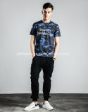 New Style Mens Street T-Shirt with Camo Printing