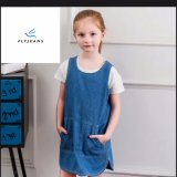 New Style Contracted Comfortable Girls' Sleeveless Denim Dresses by Fly Jeans