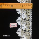 8cm Bridal Lace Trim, White by The Yard Guipure Lace Fabric, Venice Crafting Laces Hme894