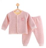 New Korean Style Long Sleeve Trousers Warm Suit Baby Clothing
