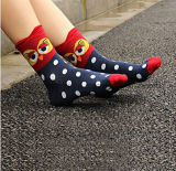 Cute Owl Screw Funky Design for Kids Dress Sock