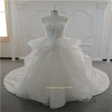 Latest Gown Ruffle Sexy Lace Wedding Dress