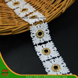 100% Cotton High Quality Embroidery Lace (HSS-1710)