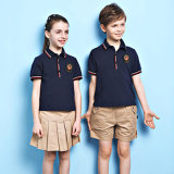High Quality Unifrom Polo Shirt&Shorts and Skirt Primary School Uniform Design