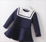 Girl Dress with Long Sleeve for Children Clothing