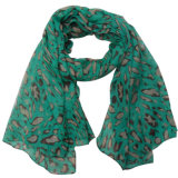 Lady Fashion Polyester Voile Spring Silk Scarf (YKY4213)