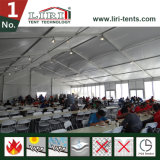 Outdoor Manufactures Tents for Events with Tempered Glass Wall