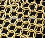 Decorative Stainless Steel Chainmail Ring Metal Mesh Curtain